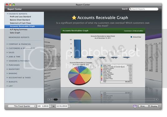 share a memorized report on quickbooks for mac