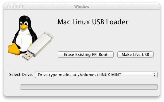 create a linux bootable usb for mac
